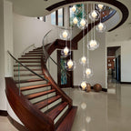 Globe Cluster Glass Chandelier — product view 5