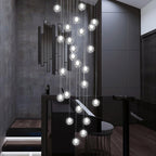 Globe Cluster Glass Chandelier — product view 6