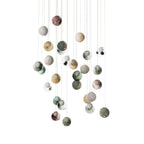 Globe Cluster Glass Chandelier — product view 7