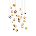 Globe Cluster Glass Chandelier — product view 8