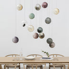 Globe Cluster Glass Chandelier — product view 13