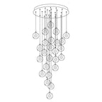 Globe Cluster Glass Chandelier — product view 20