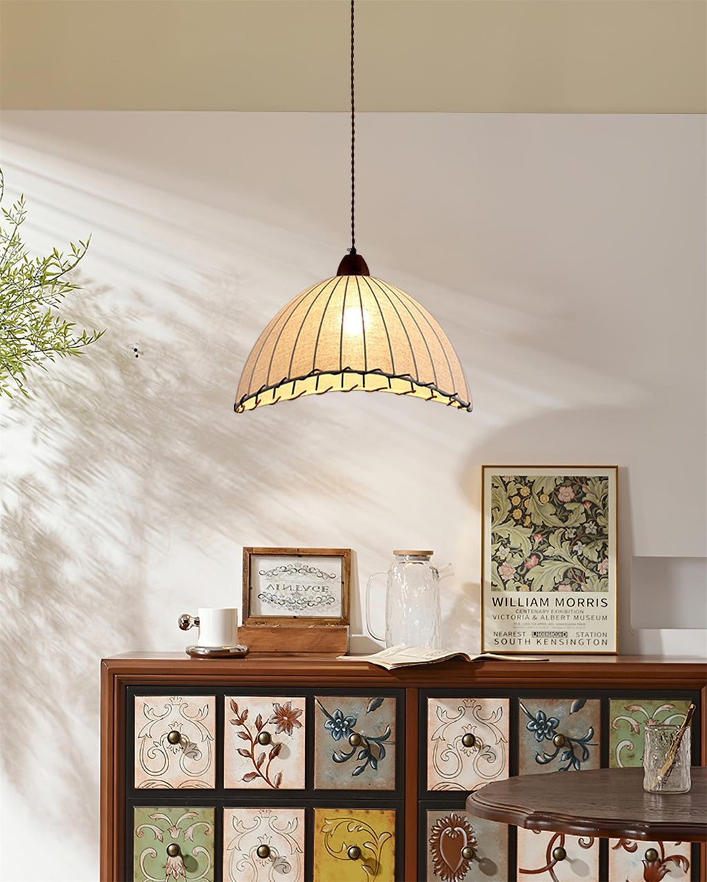 Sanna Wood Pendant Lamp — product view 4