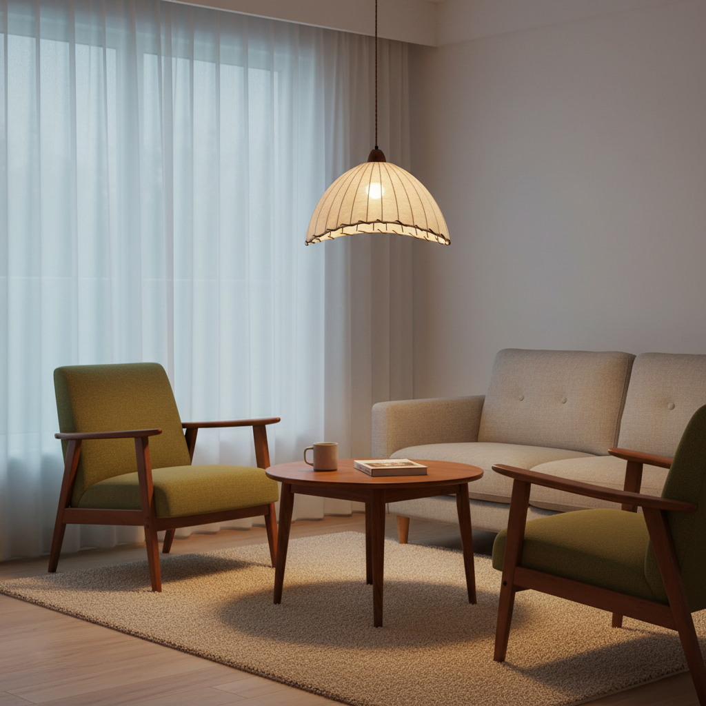 Sanna Wood Pendant Lamp — product view 9