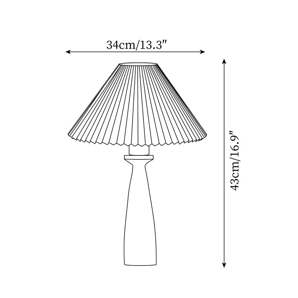 Nora Wood Table Light — product view 6
