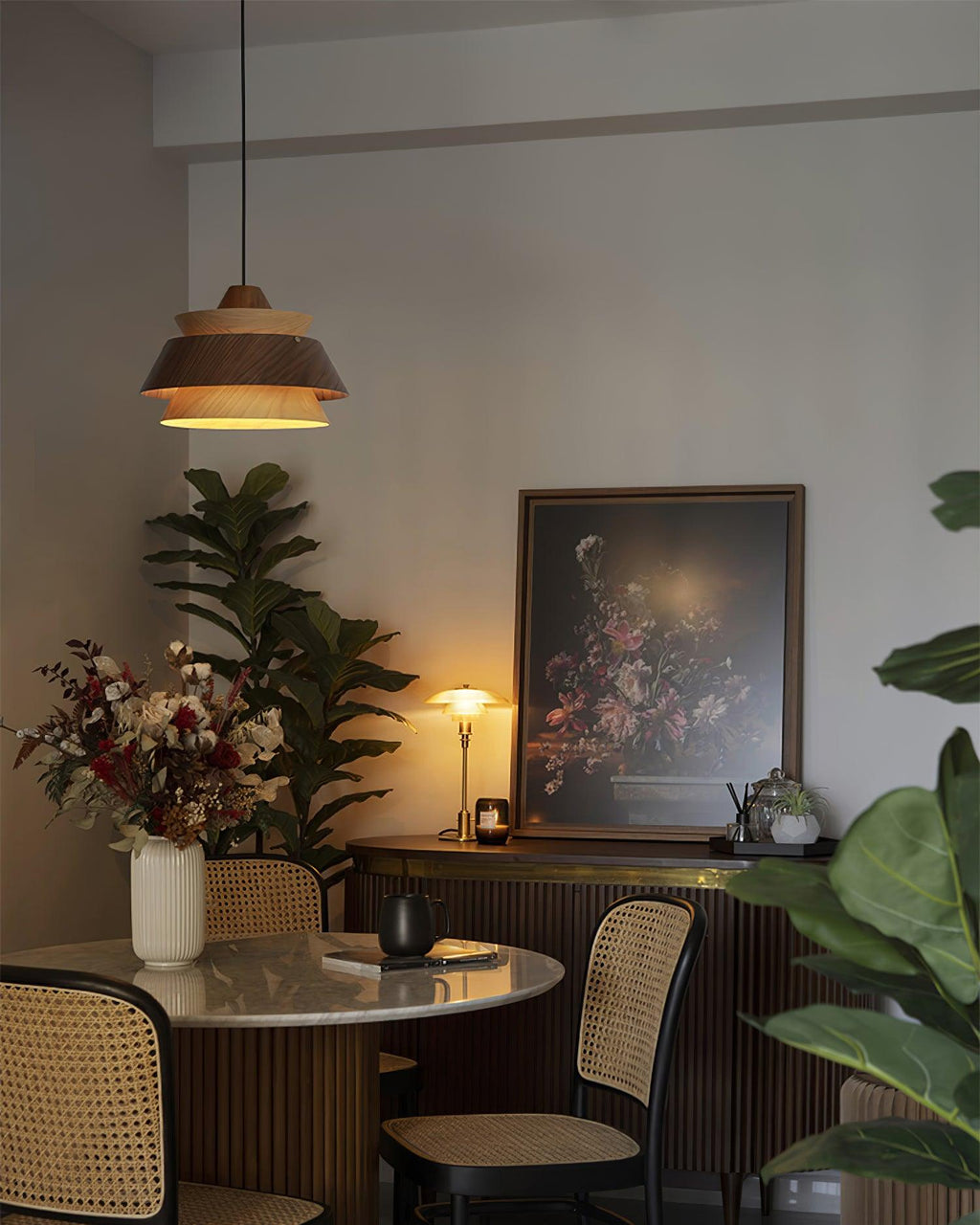 Wood Karwe Pendant Light — product view 7