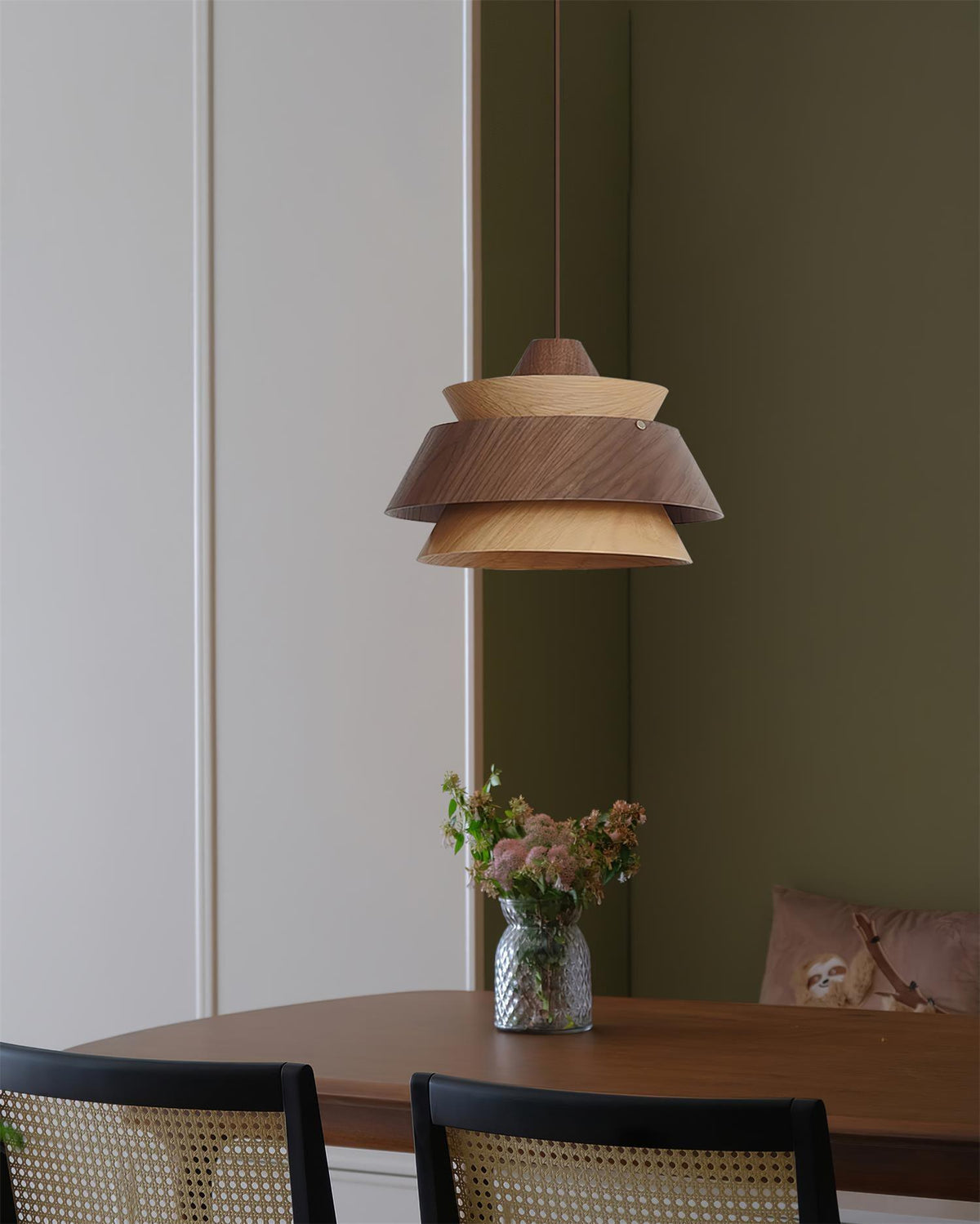 Wood Karwe Pendant Light — product view 8