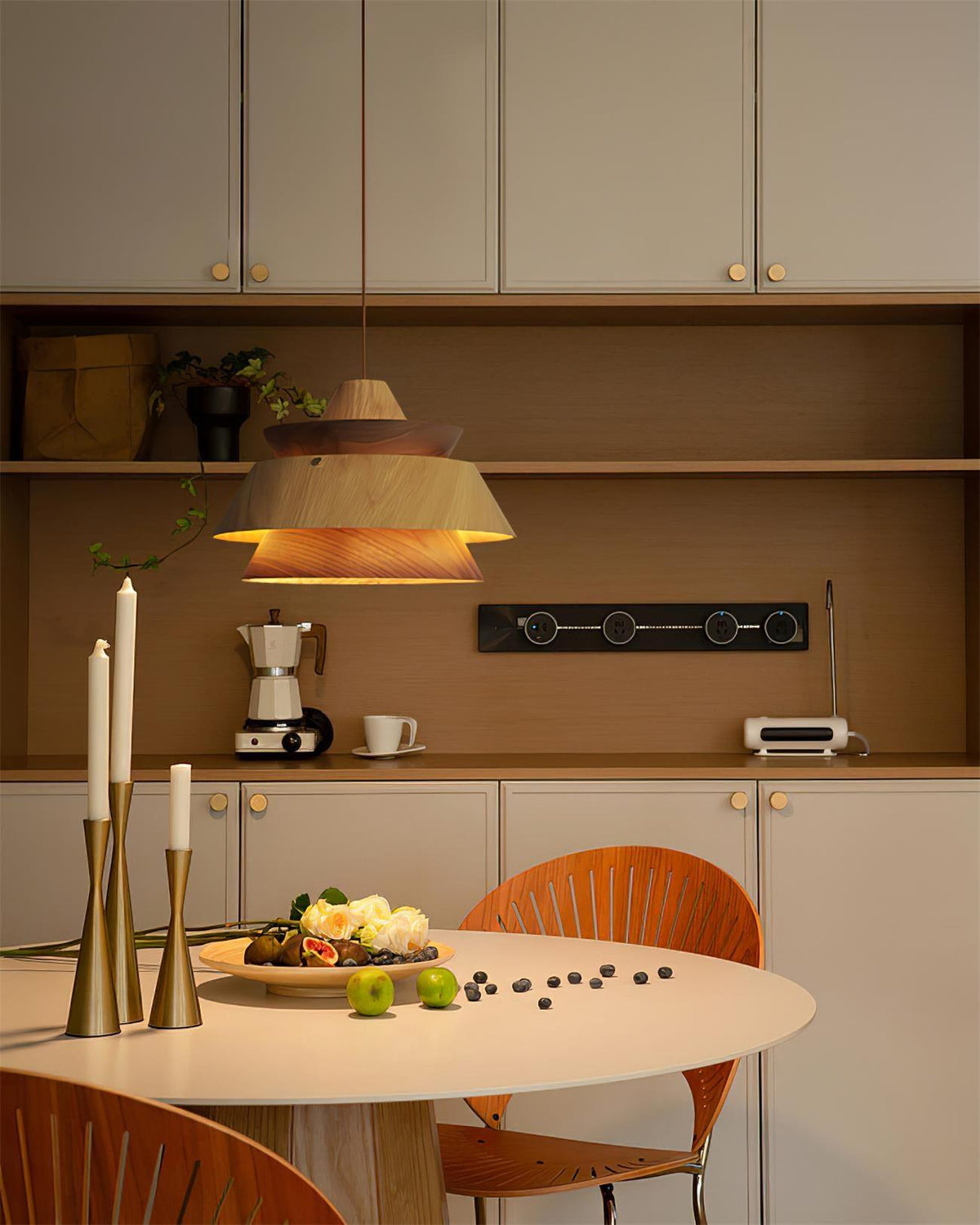 Wood Karwe Pendant Light — product view 11