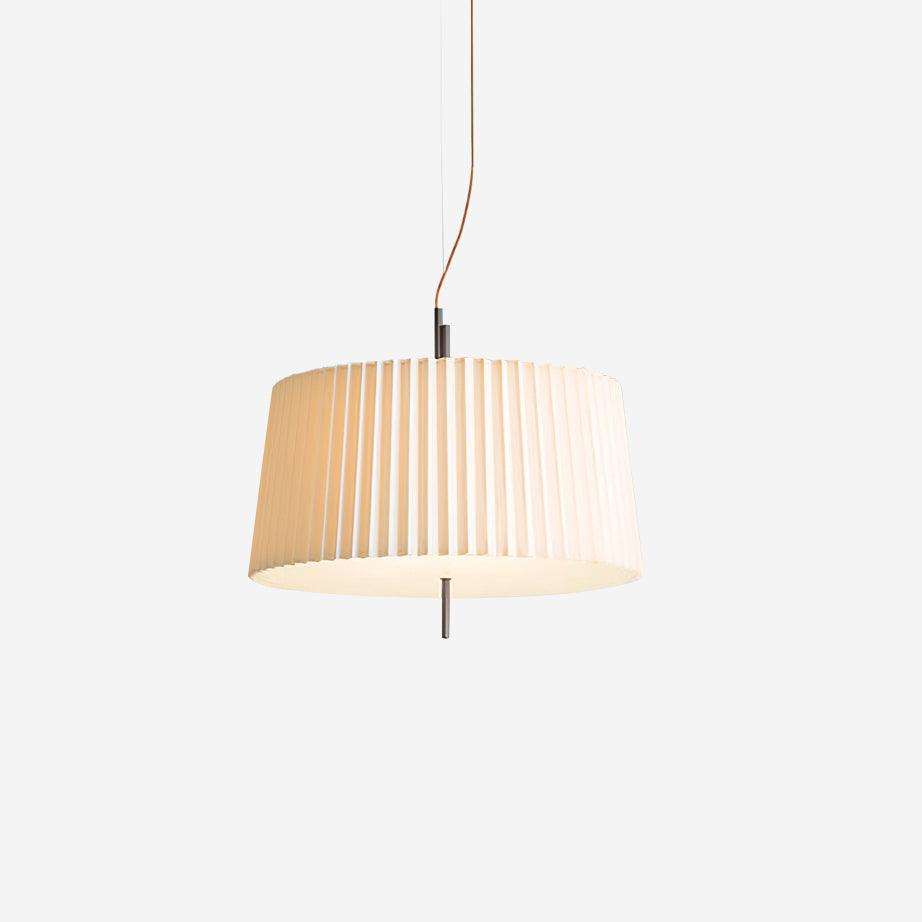 Folie White Metal Pendant Light — product view 1