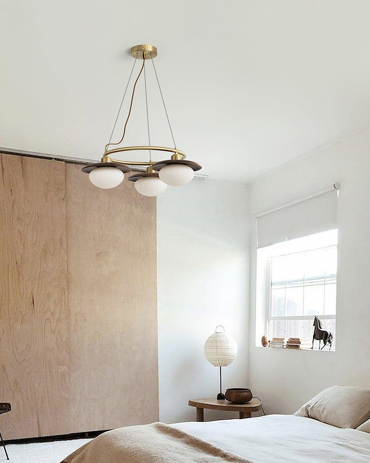 Gama Round Glass Chandelier — product view 4