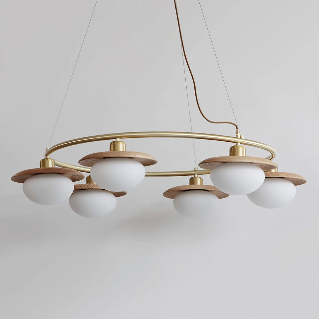 Gama Round Glass Chandelier — product view 9