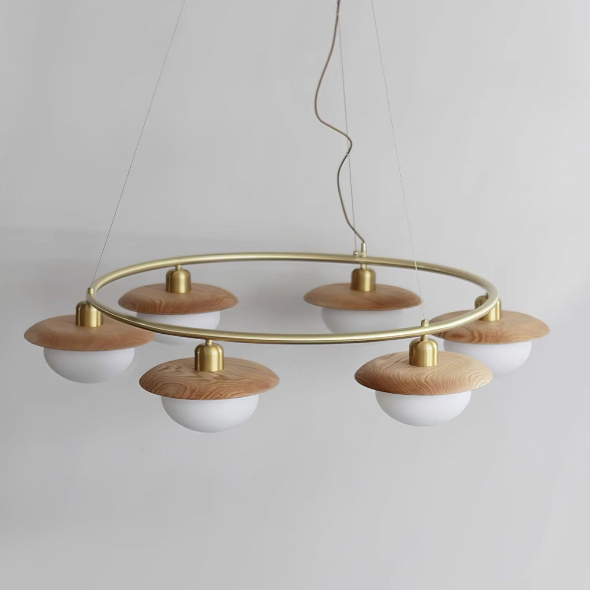Gama Round Glass Chandelier — product view 10