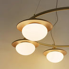 Gama Round Glass Chandelier — product view 12