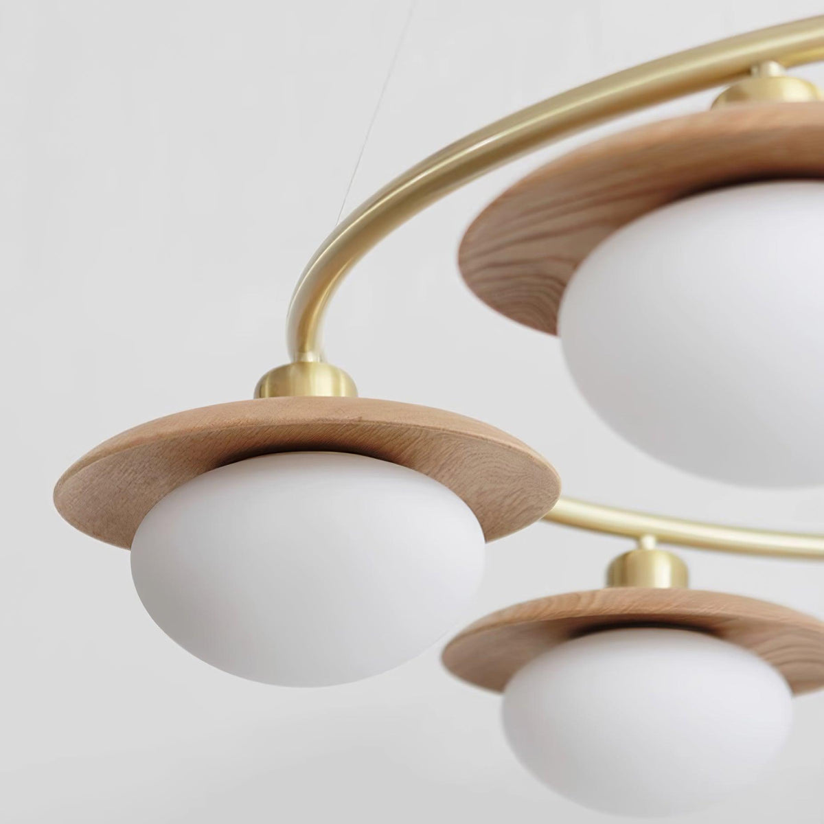Gama Round Glass Chandelier — product view 13