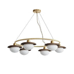 Gama Round Glass Chandelier — product view 15