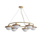 Gama Round Glass Chandelier — product view 18