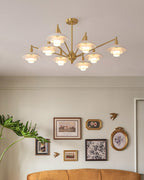 Modern Aloria Glass Chandelier — product view 8