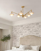 Modern Aloria Glass Chandelier — product view 11