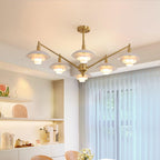 Modern Aloria Glass Chandelier — product view 13