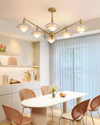 Modern Aloria Glass Chandelier — product view 14