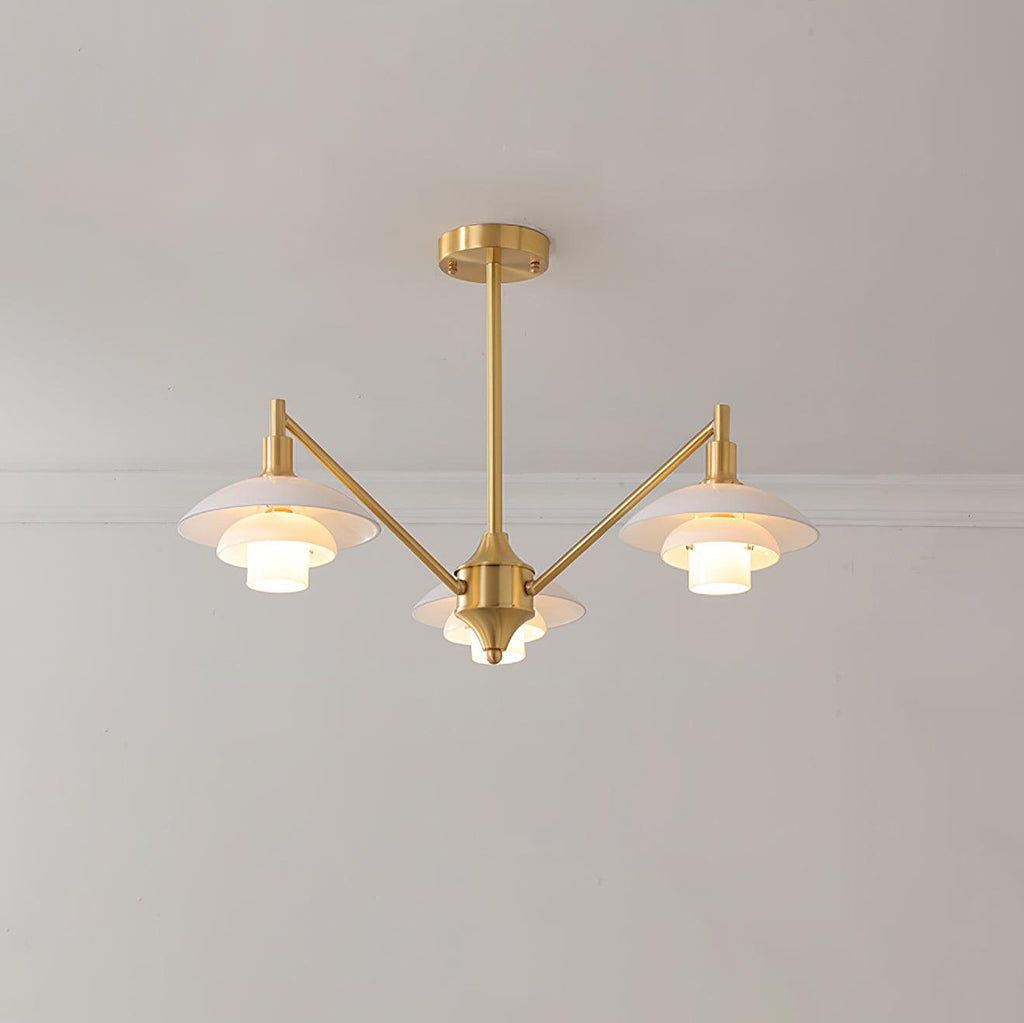 Modern Aloria Glass Chandelier — product view 15