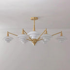 Modern Aloria Glass Chandelier — product view 18
