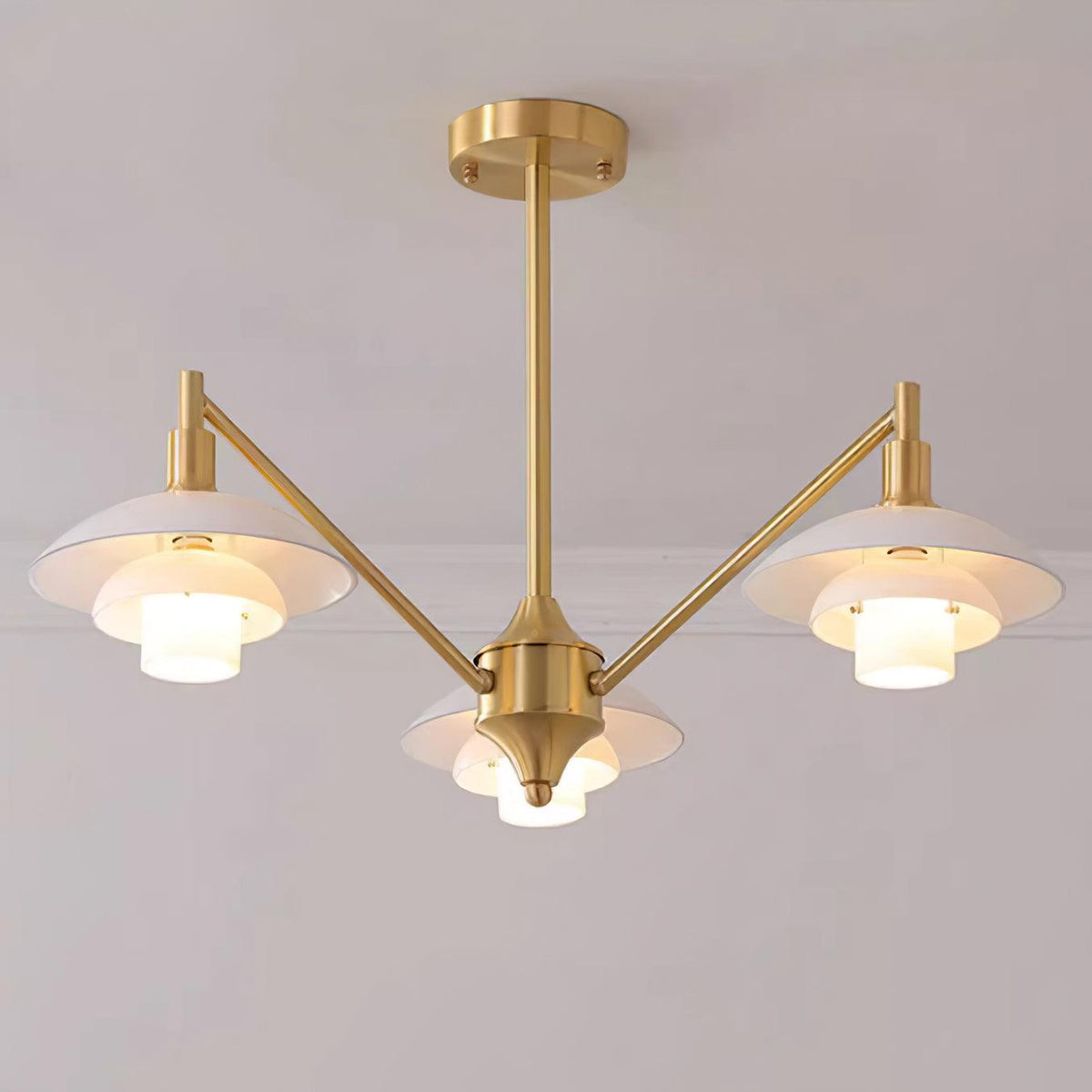 Modern Aloria Glass Chandelier — product view 20