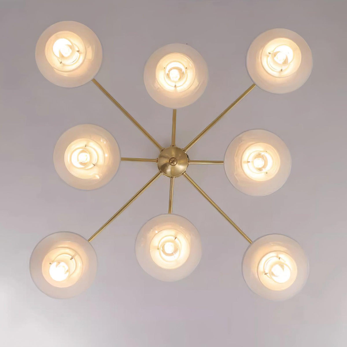 Modern Aloria Glass Chandelier — product view 21