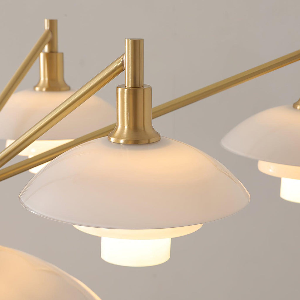 Modern Aloria Glass Chandelier — product view 24