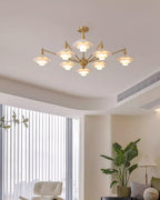 Modern Aloria Glass Chandelier — product view 25
