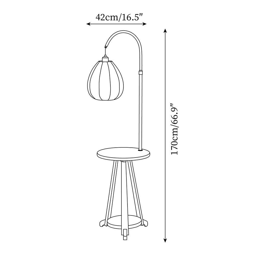 Hector Wood Floor Lamp — product view 5