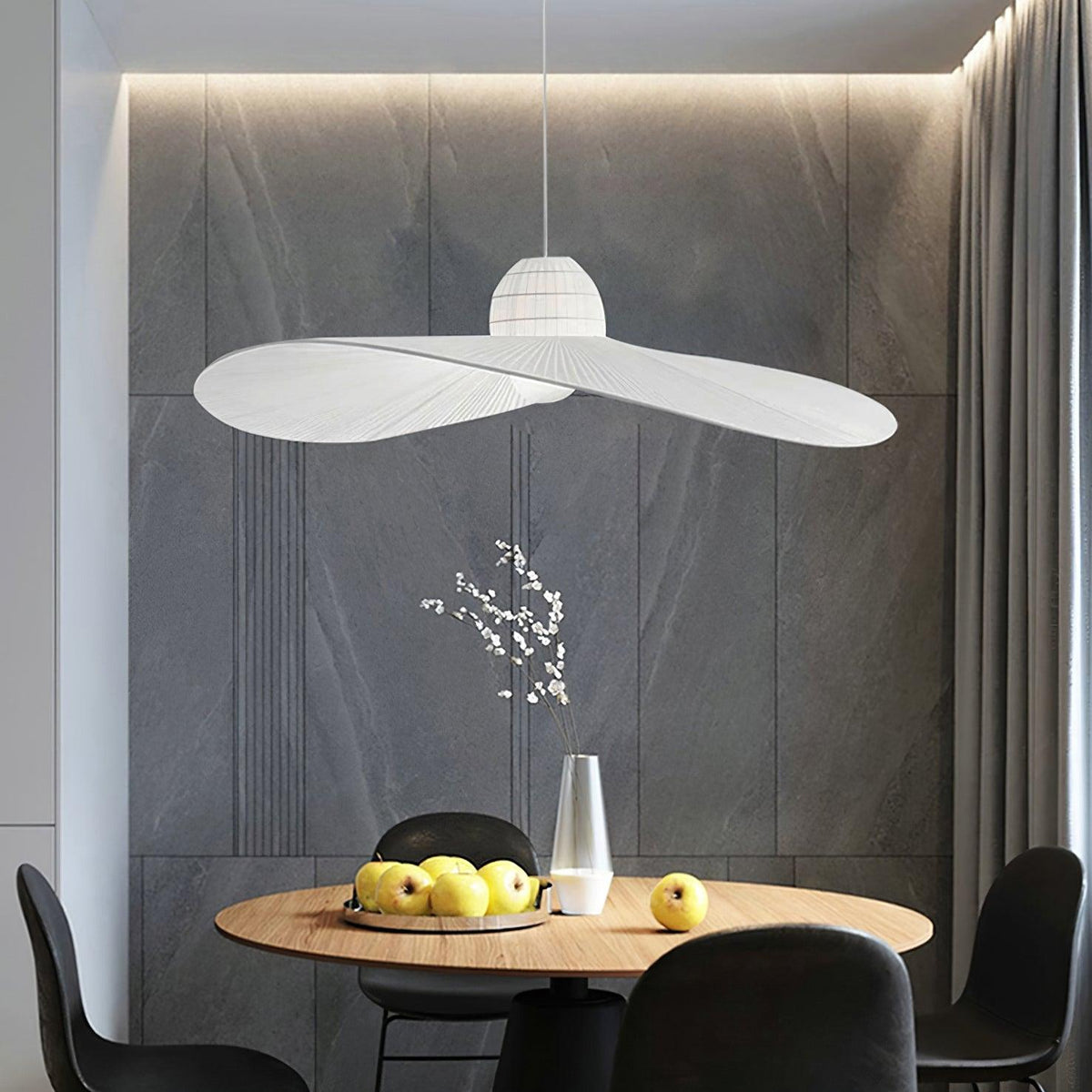 Moire Hat Metal Pendant Lamp — product view 10