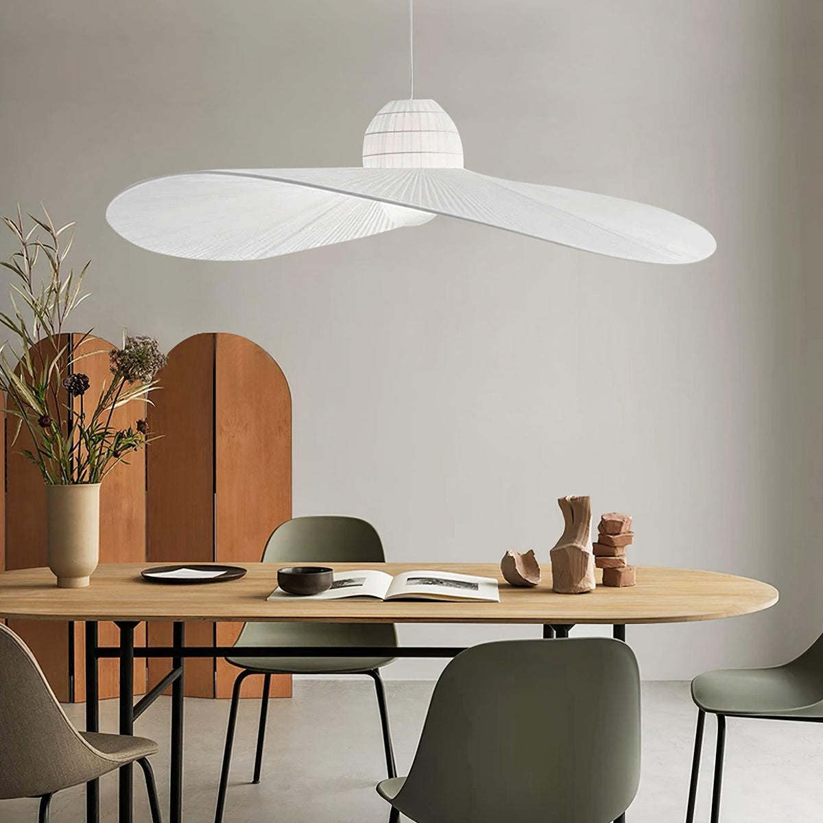 Moire Hat Metal Pendant Lamp — product view 13