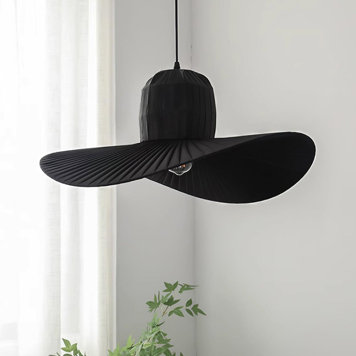 Moire Hat Metal Pendant Lamp — product view 18