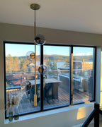 Orb Glass Chandelier — product view 3