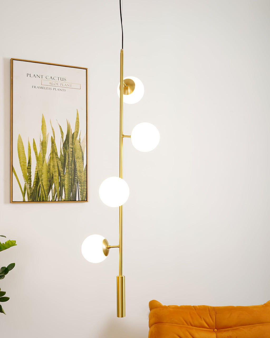 Orb Glass Chandelier — product view 6