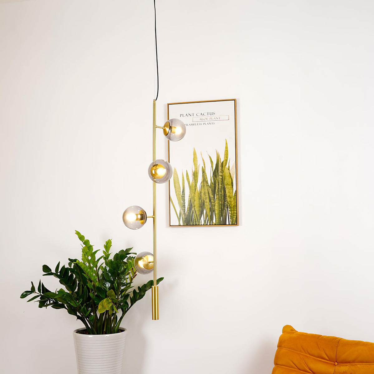 Orb Glass Chandelier — product view 7