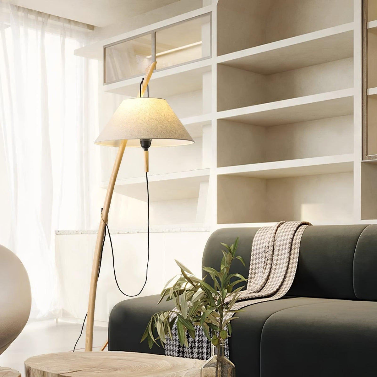 Dornstab Wood Floor Lamp — product view 7
