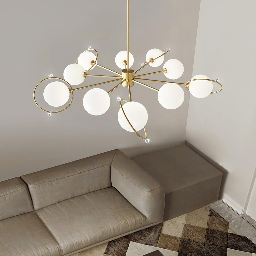Bellamy Brass Chandelier — product view 3