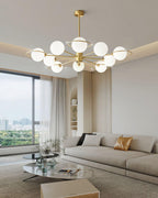 Bellamy Brass Chandelier — product view 4