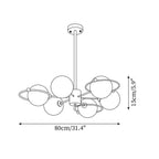 Bellamy Brass Chandelier — product view 5