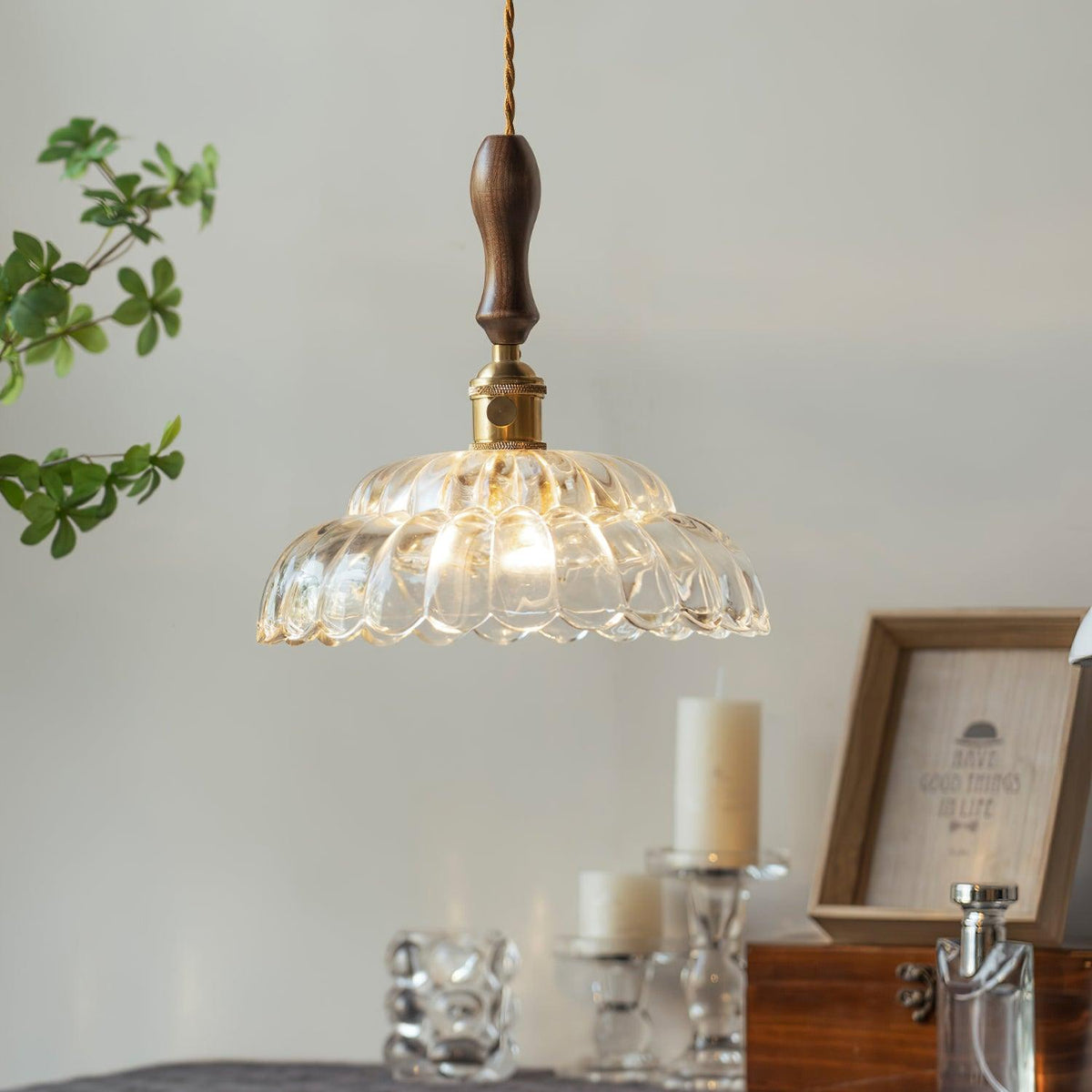 Brandon Glass Pendant Lamp — product view 2
