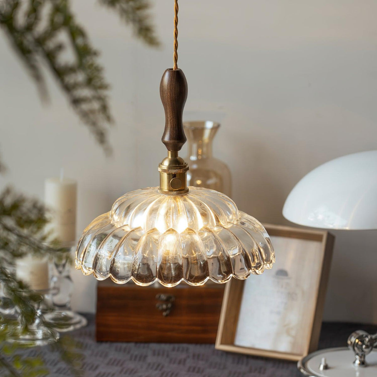 Brandon Glass Pendant Lamp — product view 3