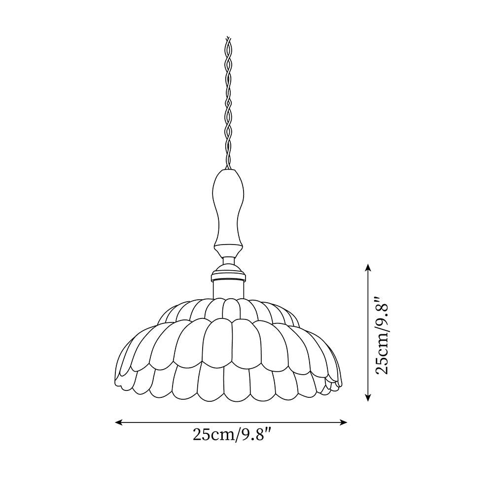 Brandon Glass Pendant Lamp — product view 5