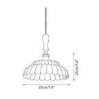 Brandon Glass Pendant Lamp — product view 5