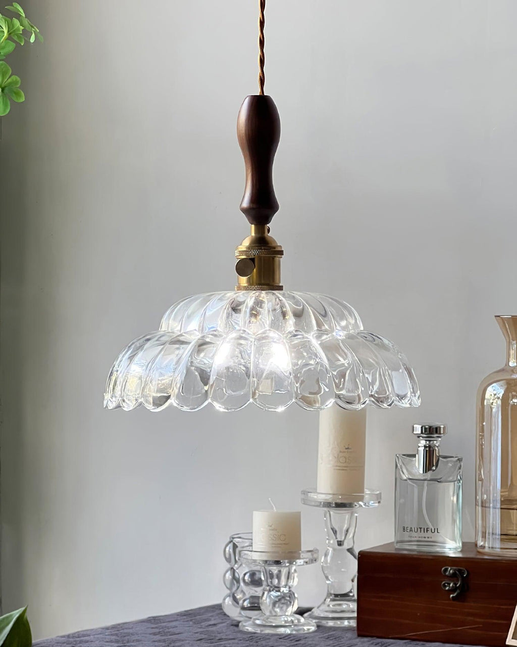 Brandon Glass Pendant Lamp — product view 9