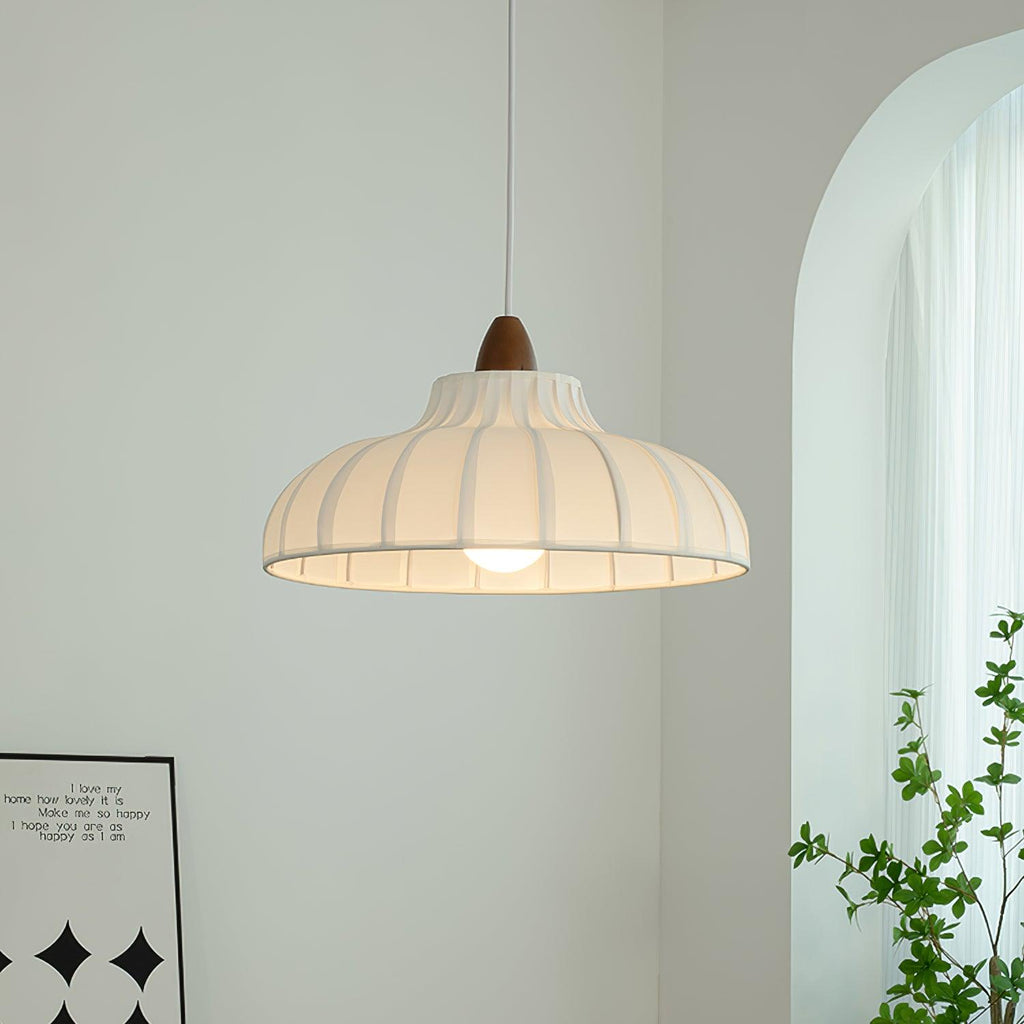 Norelle Wood Pendant Light — product view 2