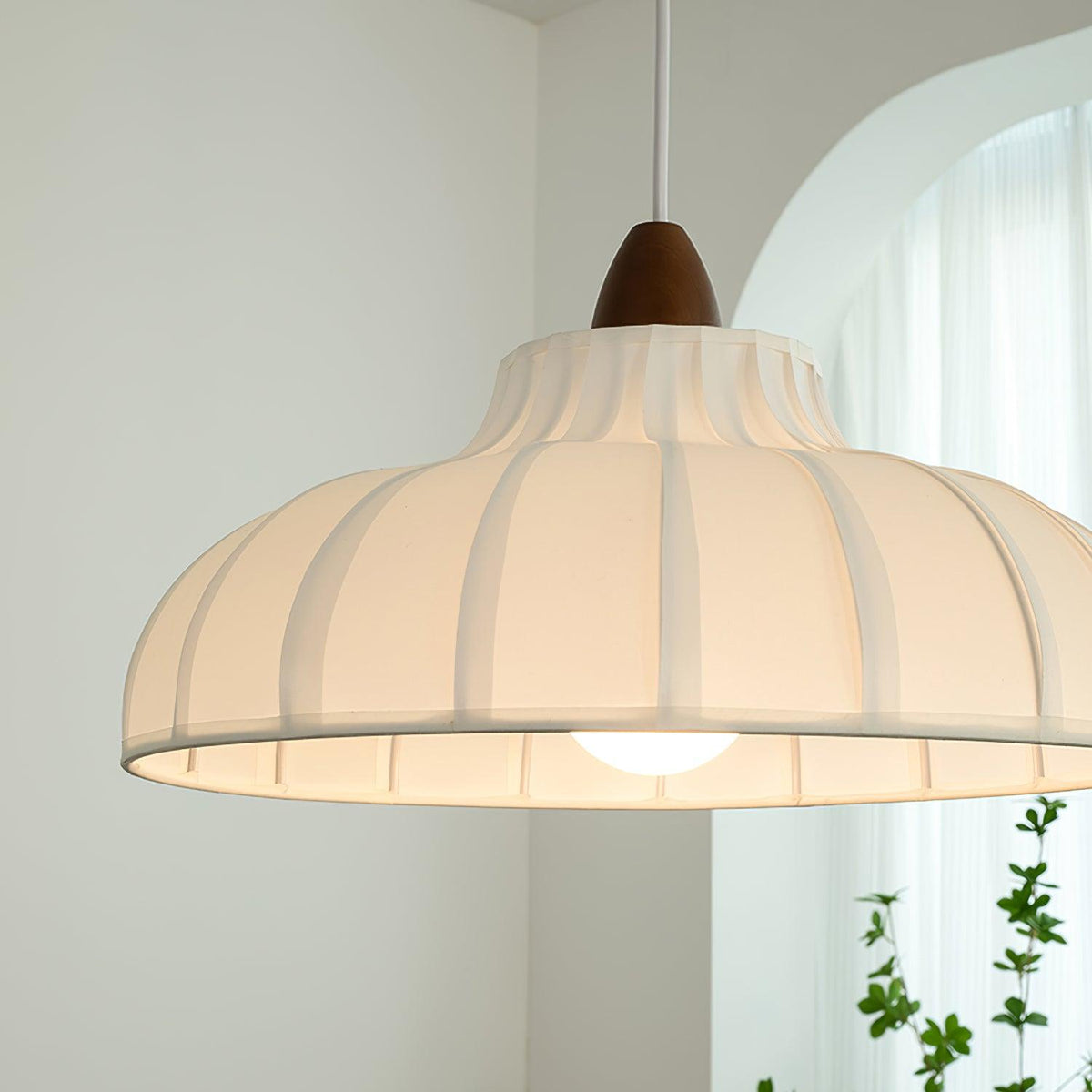 Norelle Wood Pendant Light — product view 14