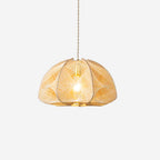 Surya Wood Pendant Lamp — product view 1