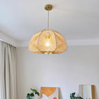 Surya Wood Pendant Lamp — product view 4